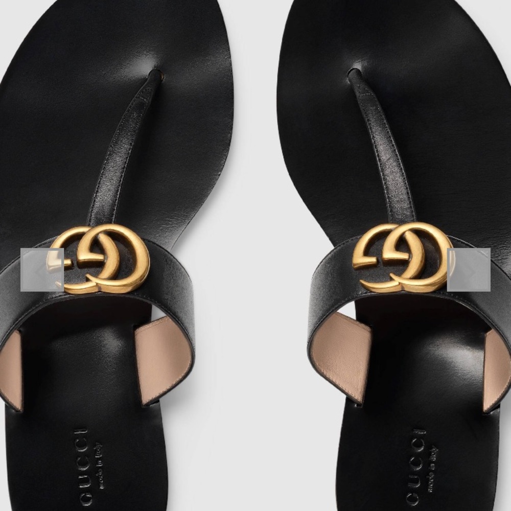 Gucci Marmont T-Strap Sandal